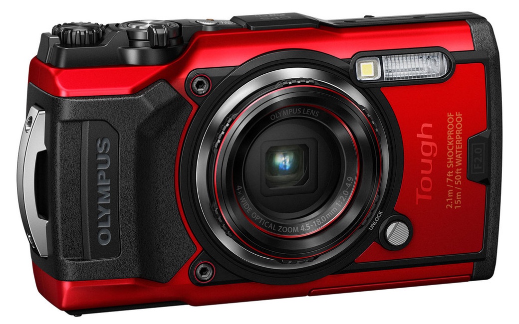 Цифровой фотоаппарат Olympus Tough TG-6 красный фото