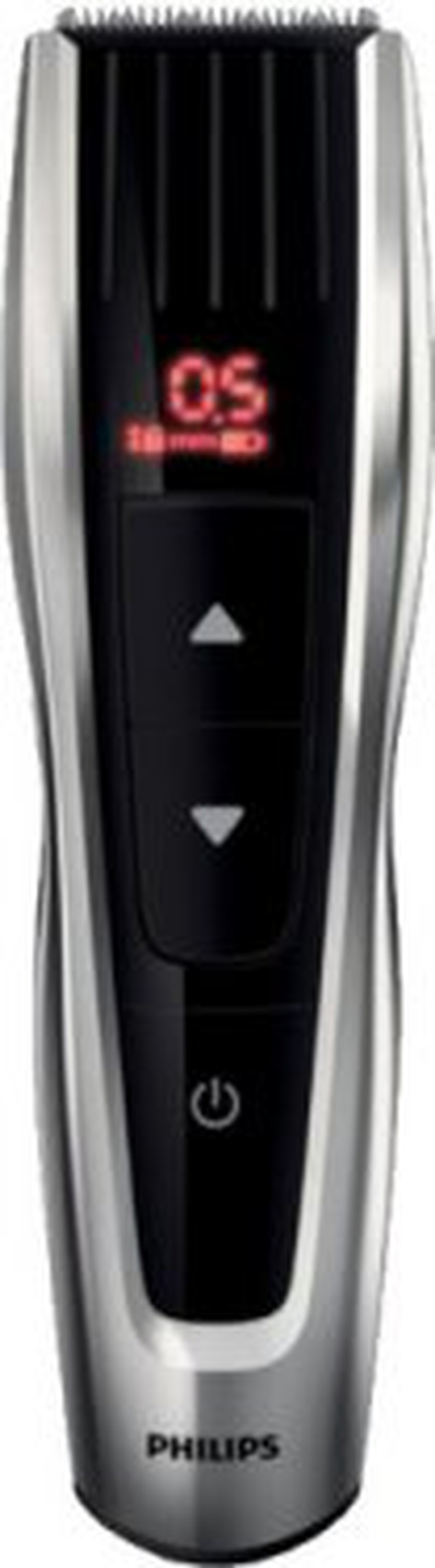 Машинка для стрижки Philips HC7460/15 черный/серебристый (насадок в компл:3шт) фото