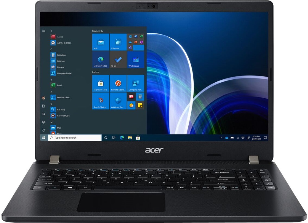 Ноутбук Acer TravelMate P2 P215-41-R8R5 (AMD Ryzen 3 Pro 4450U/15.6"/1920x1080/8 ГБ/512 ГБ SSD/AMD Radeon Graphics/no ОС), чёрный фото