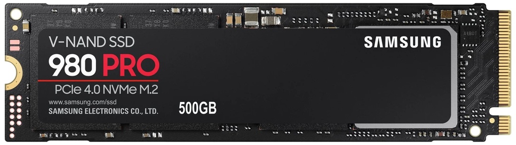 Жесткий диск SSD M.2 Samsung 980 Pro 500Gb (MZ-V8P500BW) фото
