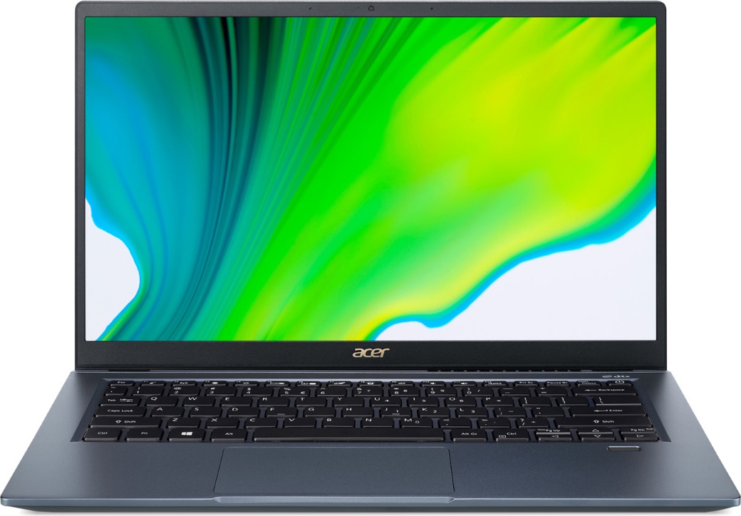 Ноутбук Acer SWIFT 3x SF314-510G-592W (Intel Core i5 1135G7 2400MHz/14"/1920x1080/8GB/512GB SSD/Intel Iris Xe Graphics 4GB/Win 10 Home), синий фото