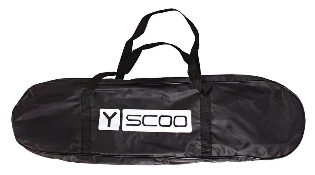 Y-Scoo Big Fishskateboard 27" - скейтборд с сумкой Green-black фото