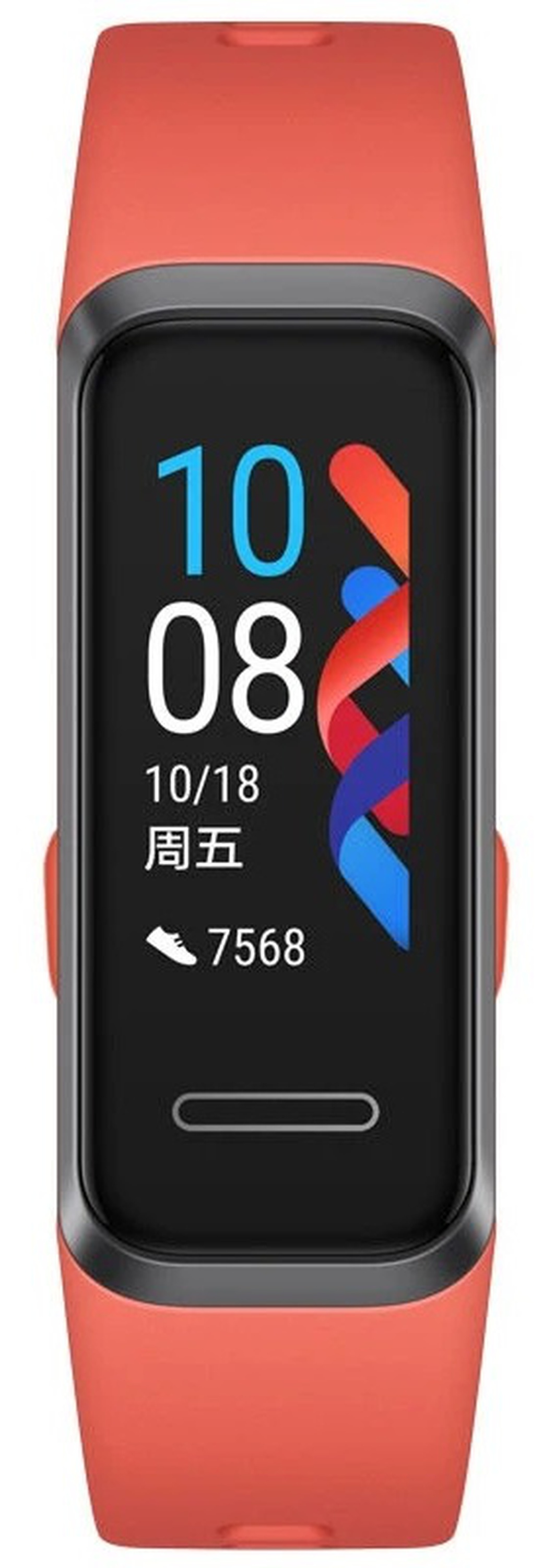 Фитнес браслет Huawei Band 4, водонепроницаемый, оранжевый фото