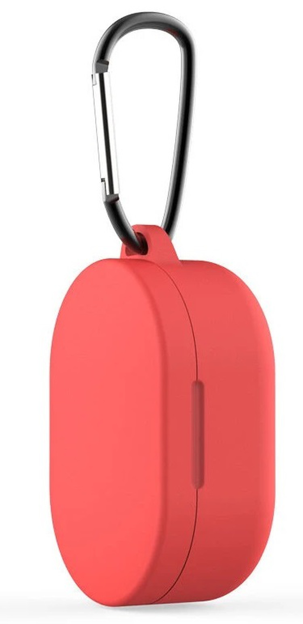 Защитный силиконовый чехол для наушников Xiaomi Redmi Airdots, красный фото