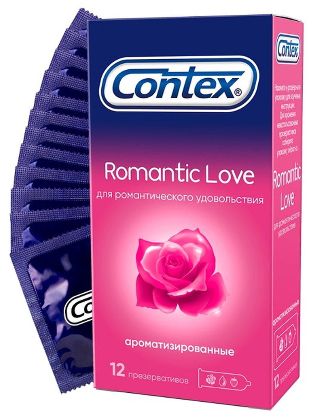 Презервативы Контекс Romantic Love (аромат) №12 фото