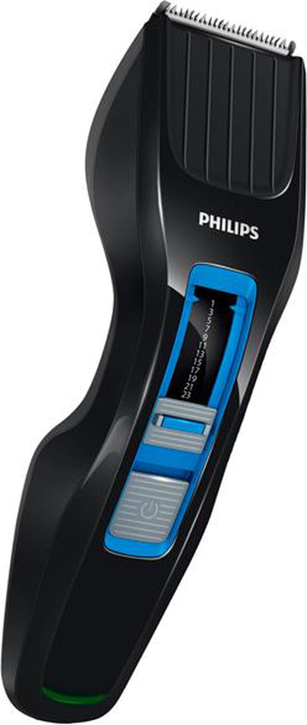 Машинка для стрижки Philips HC3418/15 черный/синий (насадок в компл:1шт) фото
