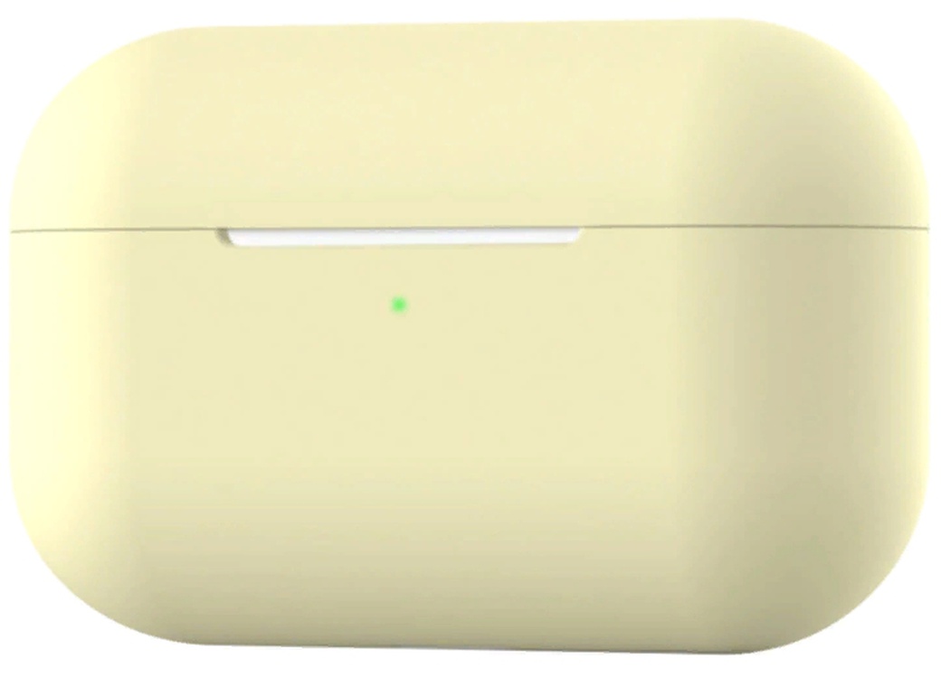 Защитный силиконовый чехол для Apple Airpods Pro 3, желтый фото