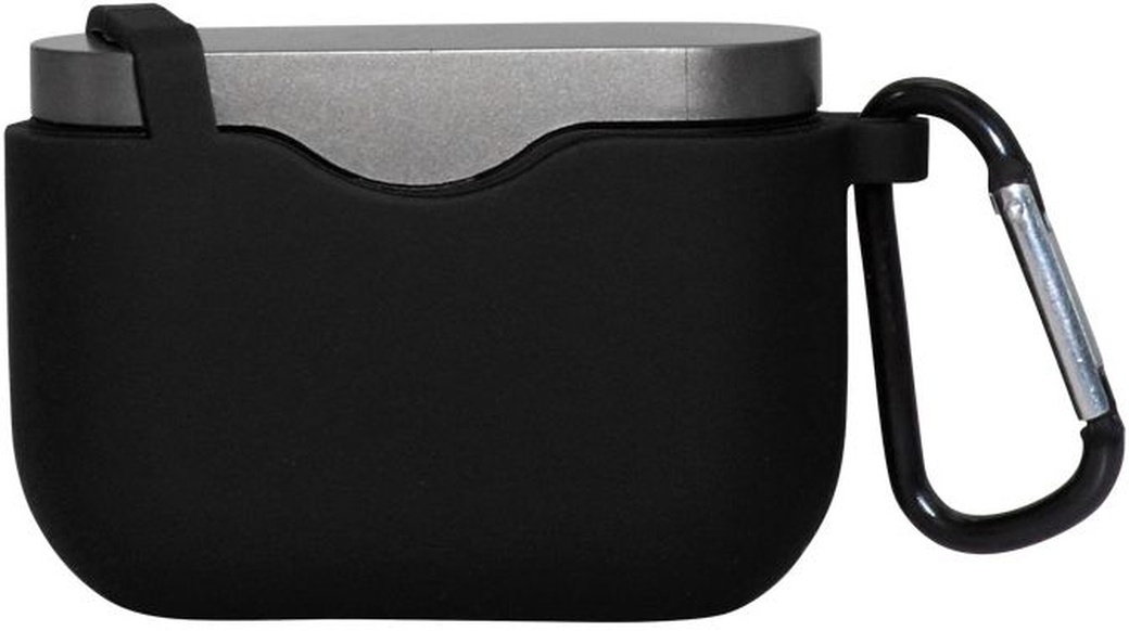 Силиконовый защитный чехол для наушников Sony WF-1000XM3, черный фото