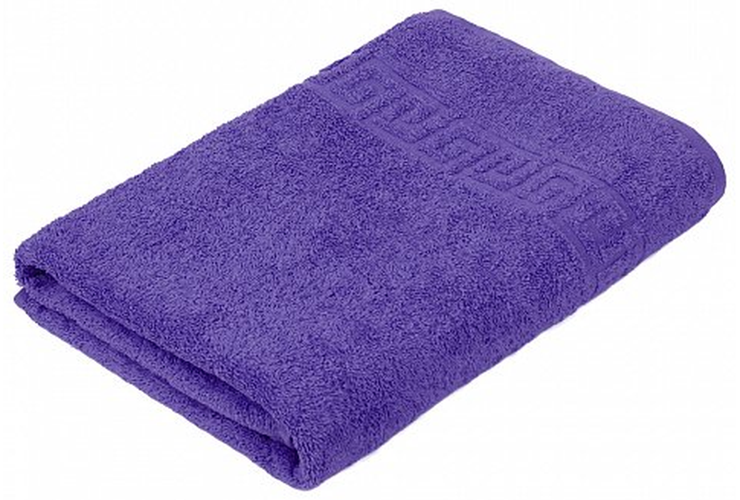 Фиолетовое полотенце