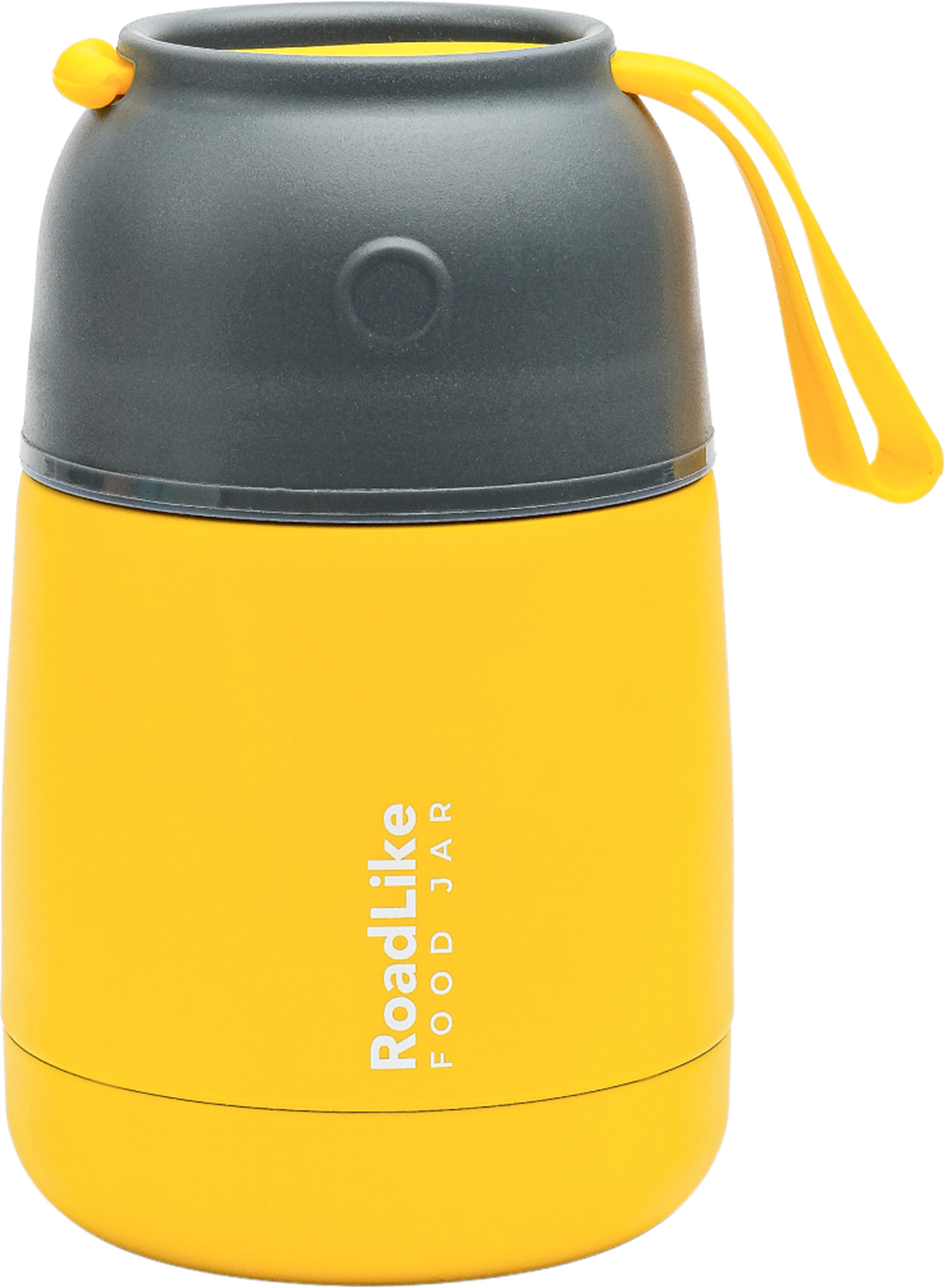 Термос для еды RoadLike Jar 420мл, желтый фото