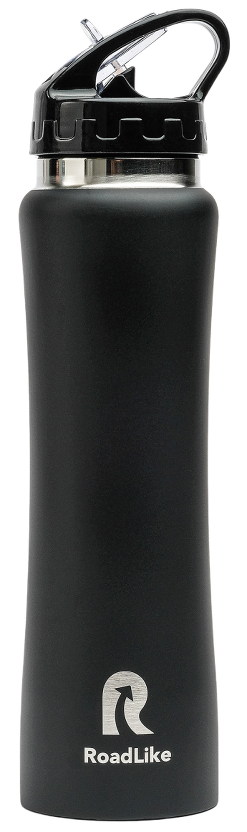 Термобутылка Roadlike 500мл, черный фото