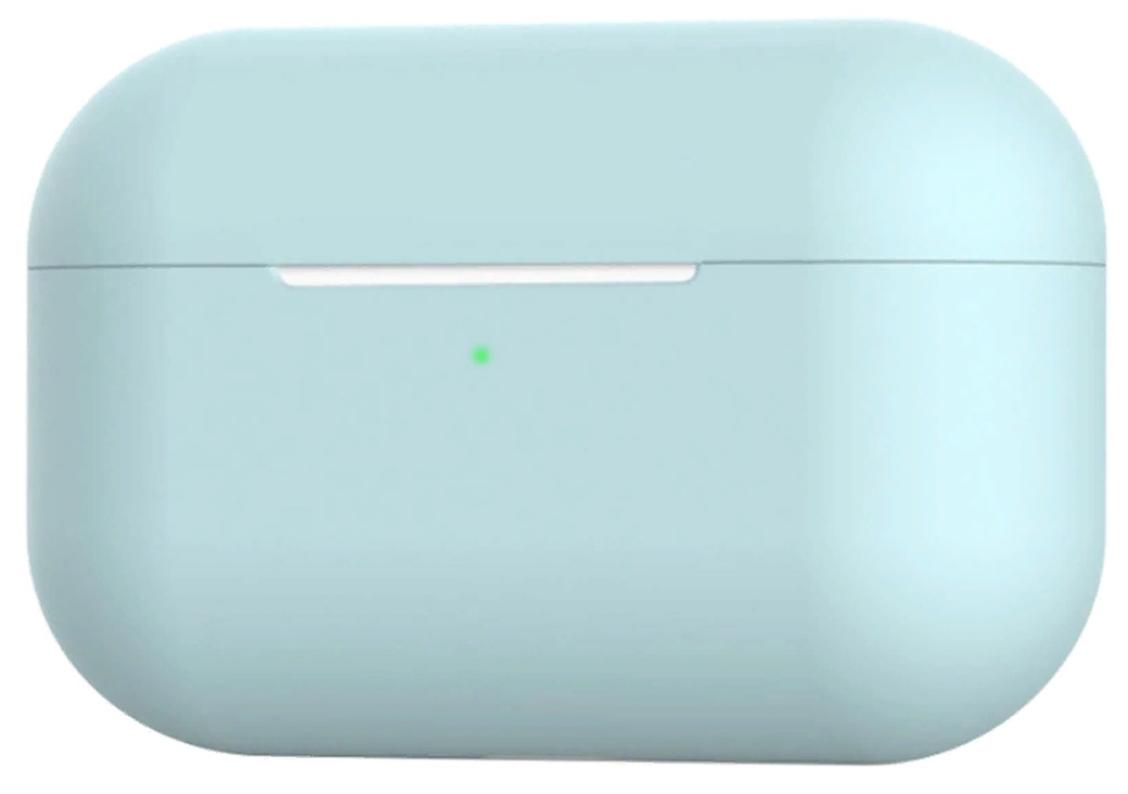 Защитный силиконовый чехол для Apple Airpods Pro 3, синий фото