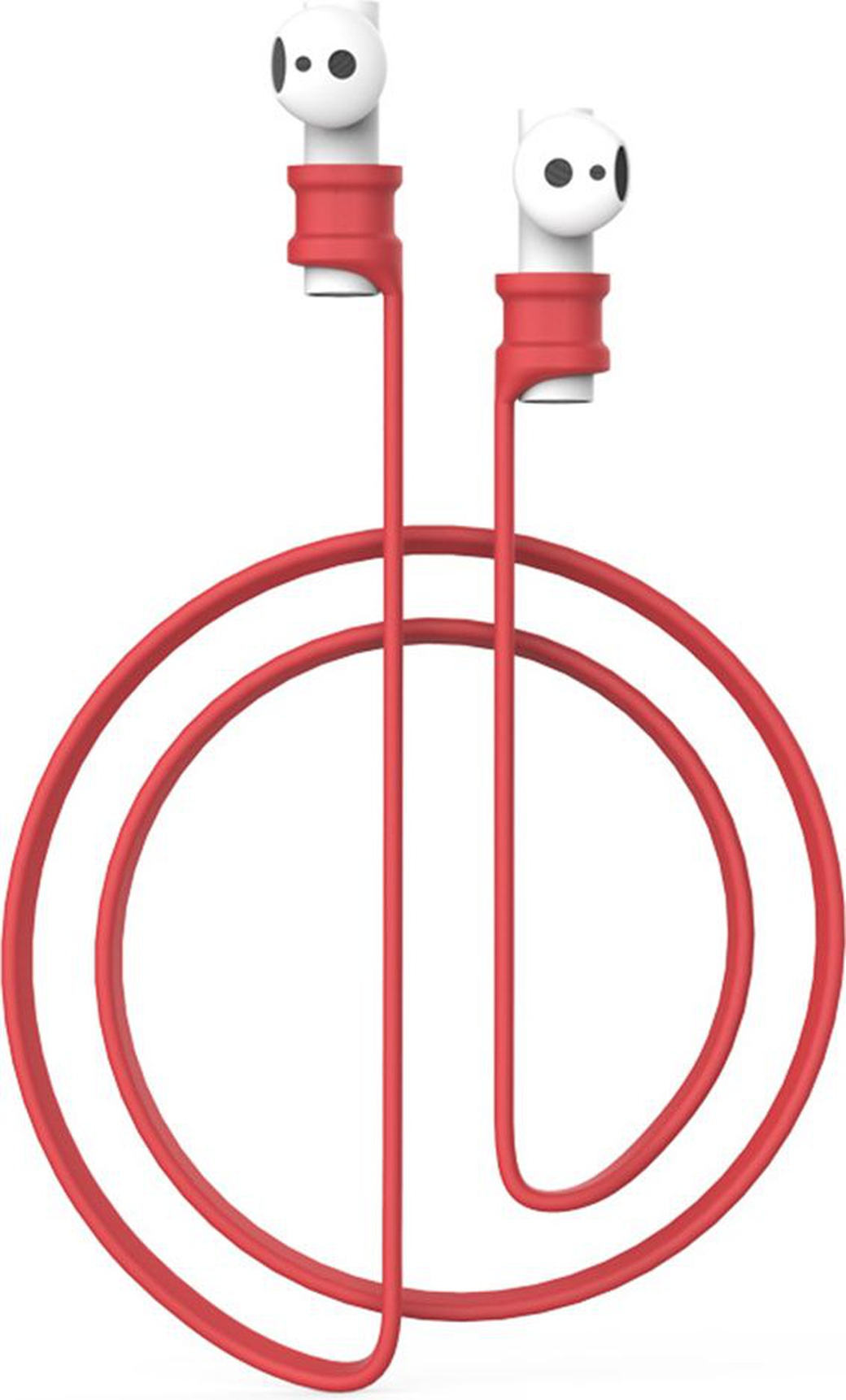 Защитный ремешок Bakeey Anti-lost Rope для Xiaomi Air 1, Air 2 bluetooth, Type 2, красный фото