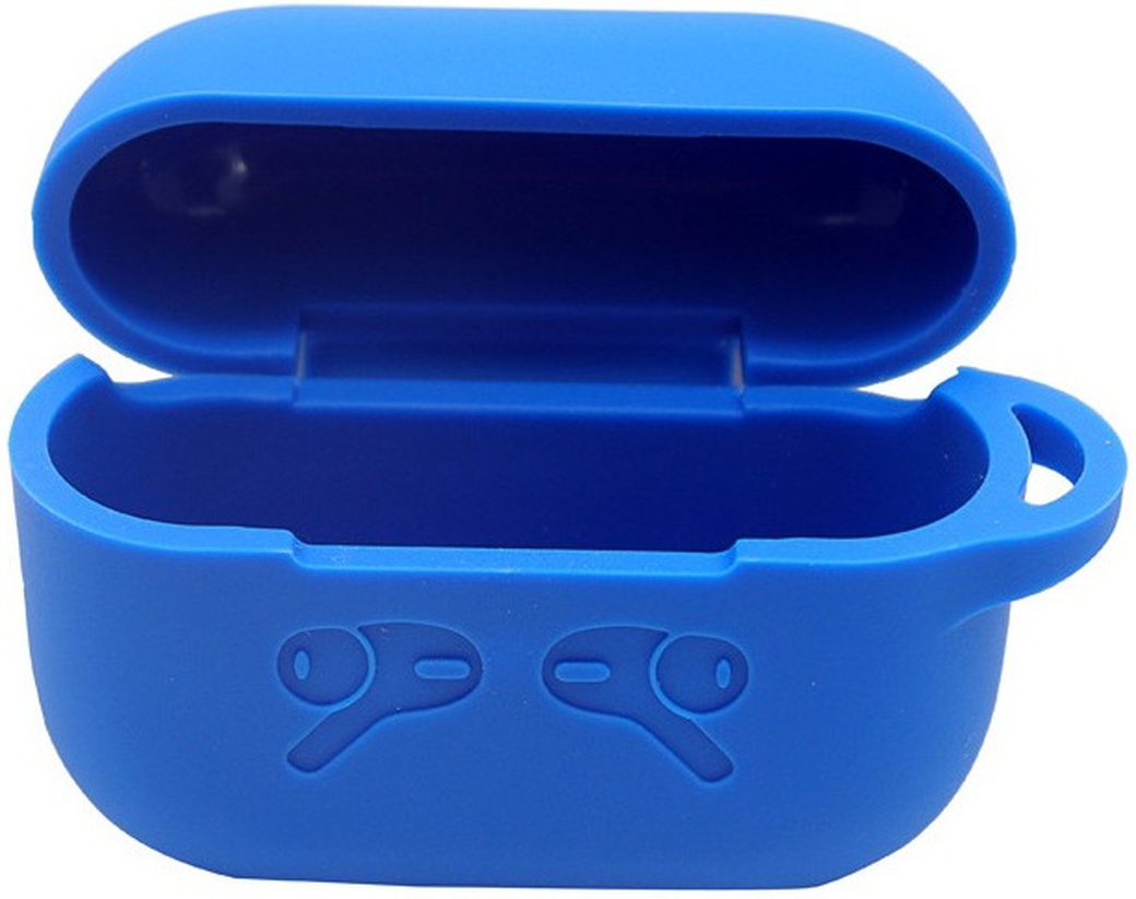 Чехол с Bluetooth для Airpods3, AirPods Pro, синий фото