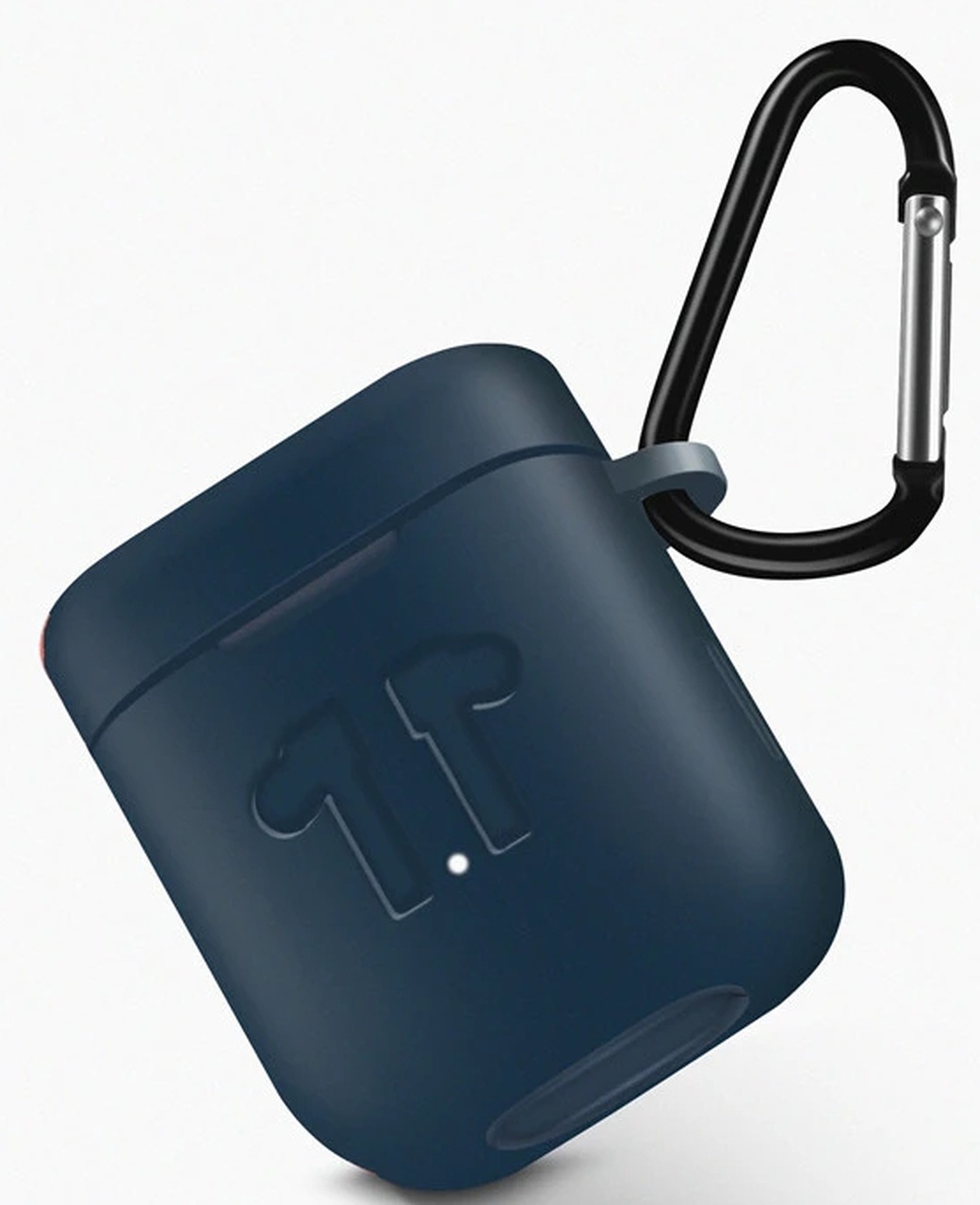 Защитный силиконовый чехол для Xiaomi Air TWS, темно-синий фото