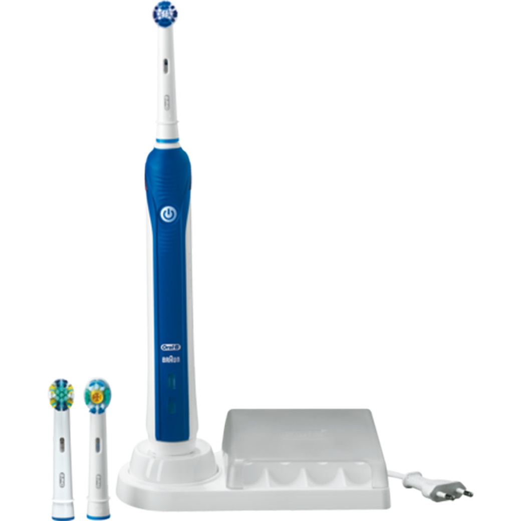 Зубная щетка электрическая Oral-B Professional Care 3000 белый/синий фото