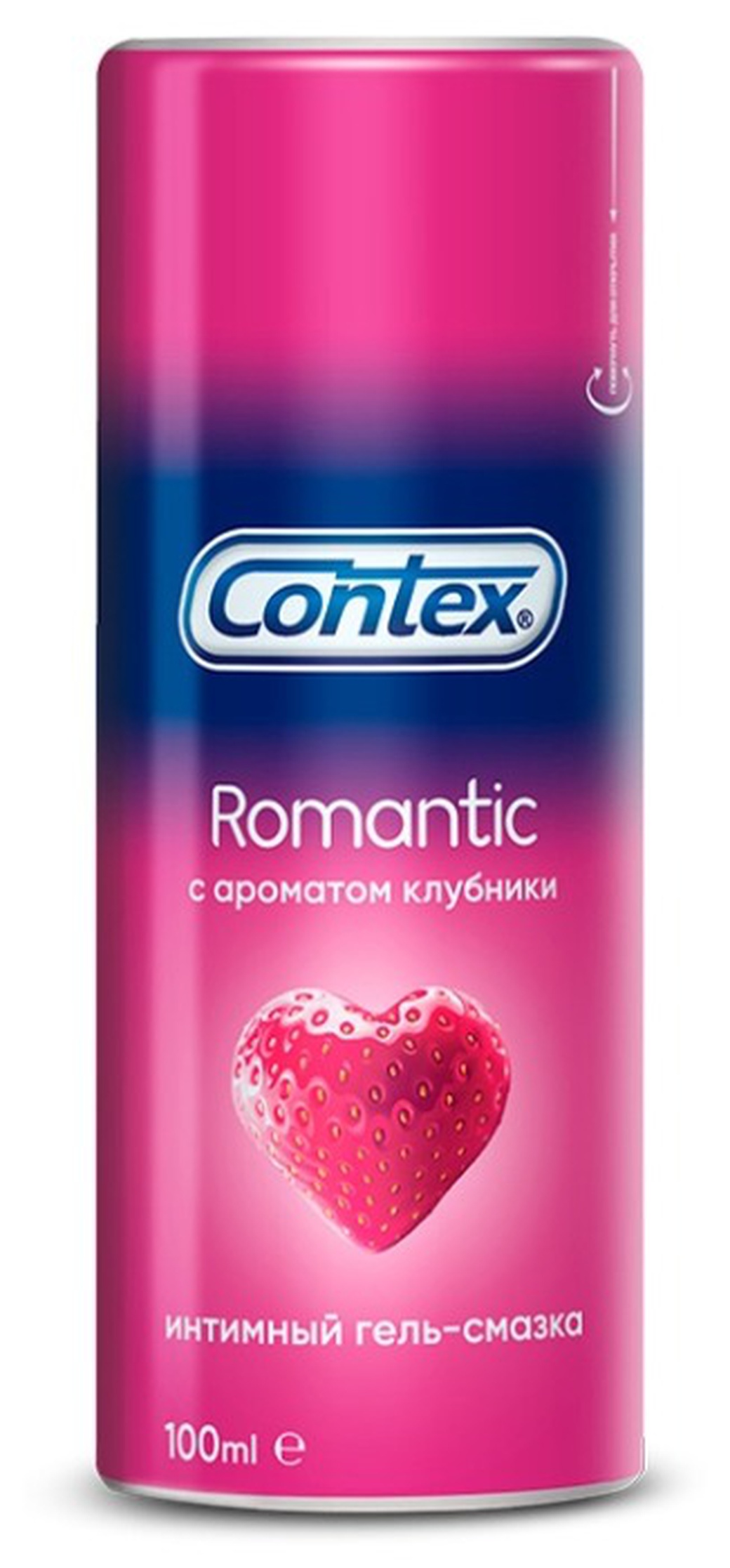 Гель-смазка Контекс Romantic (аромат клубники) 100мл фото
