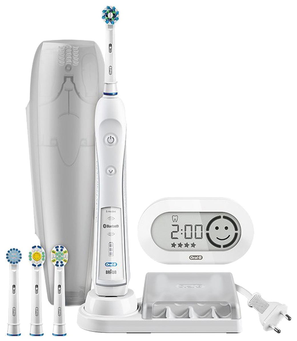 Зубная щетка электрическая Oral-B PRO-6000 Smart Series белый фото