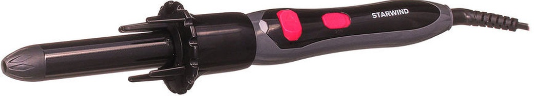 Щипцы Starwind SHE6600 50Вт макс.темп.:210С покрытие:керамическое черный/розовый фото